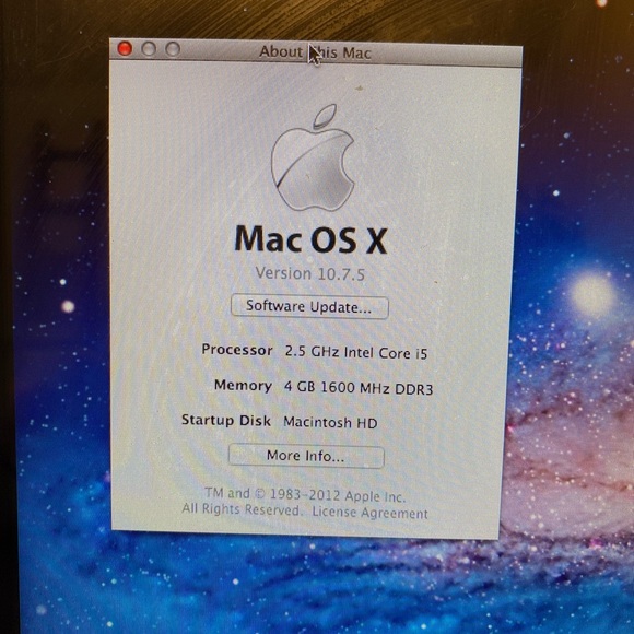 mac book pro 2012 - Picture 3 of 6